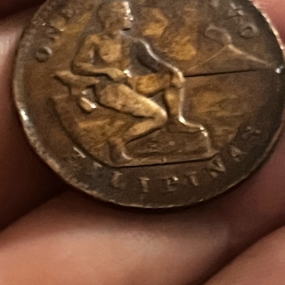 1944-S rare Philippines 1 centavo coin - Picture 3 of 10